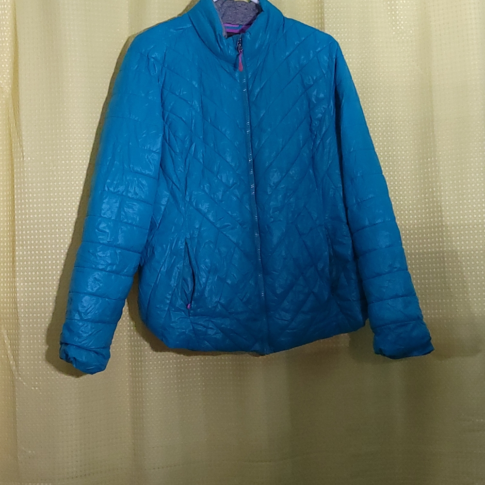 Tek Gear Women's Vibrant Blue Puffer Jacket